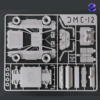 DeLorean DMC-12 (Back to the Future) - Kit card