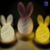 Easter Bunny Egg Lamp