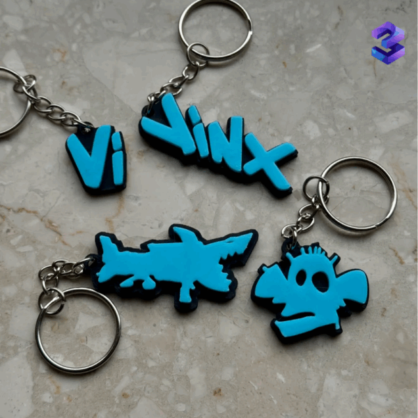 League Of Legends - Arcane 4 Keychains pack