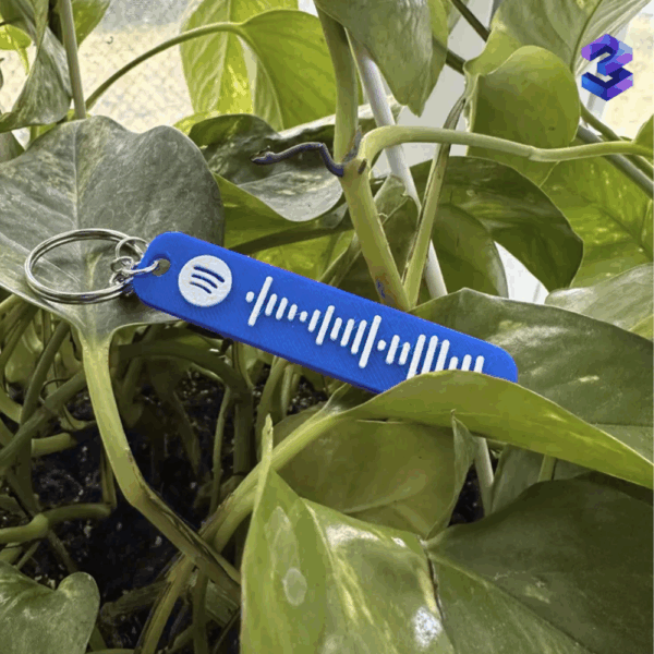 Custom Spotify Code Keychain – Your Song, Your Style