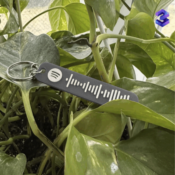 Custom Spotify Code Keychain – Your Song, Your Style