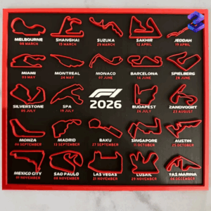 2026 Formula 1 Calendar F1