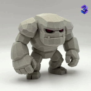 Stone Golem Figurine