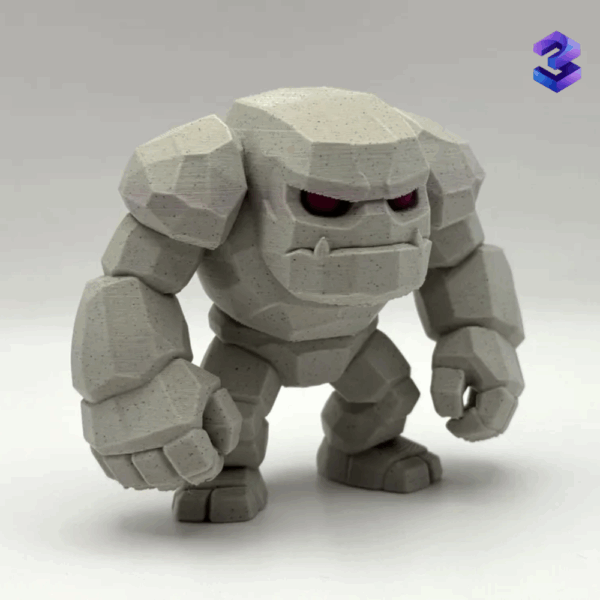 Stone Golem Figurine