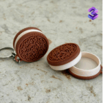 Oreo Container Keychain
